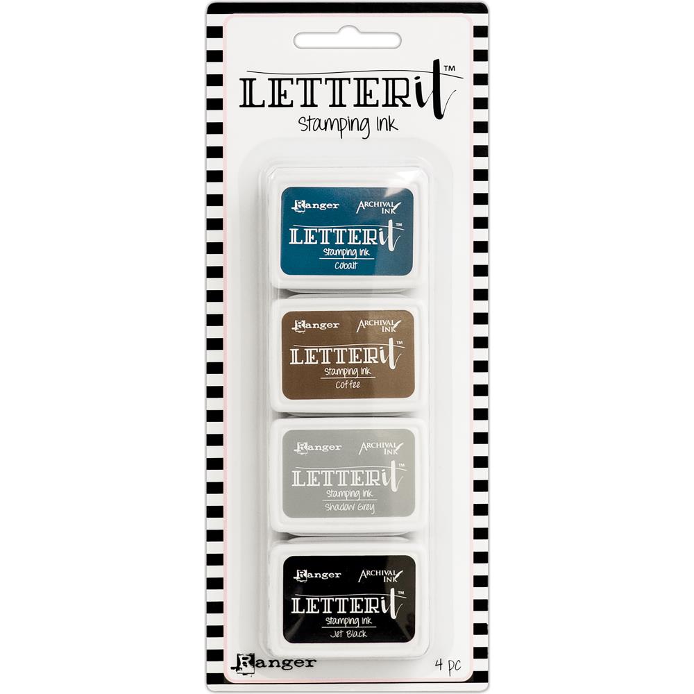 Набір перманентного чорнила Letter It Stamping Ink Set 01, Ranger