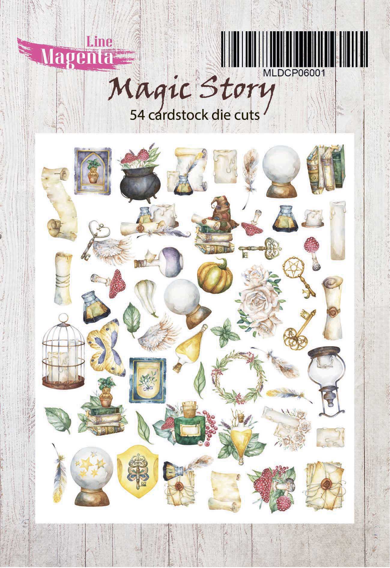 Набір вирубування, Magic Story, 54 шт., Magenta Line