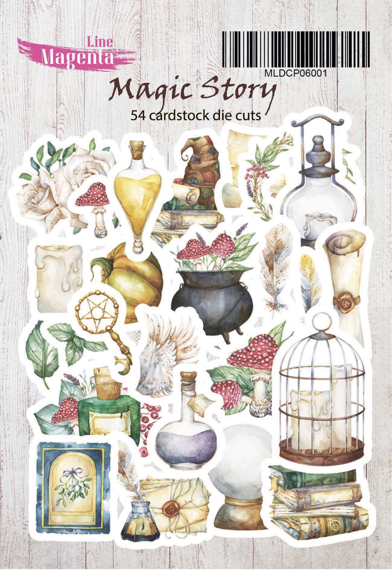 Набір вирубування, Magic Story, 54 шт., Magenta Line