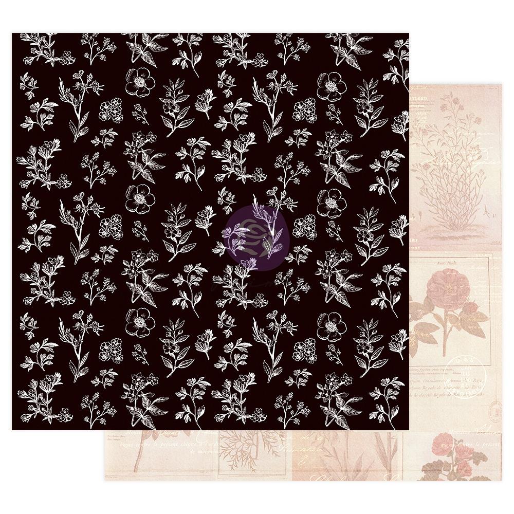 Лист двусторонней скрапбумаги, Nature Lover, All The Flowers, 30х30 см, Prima