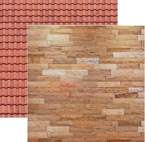Двусторонняя бумага Tiles  30х30 от Kaisercraft