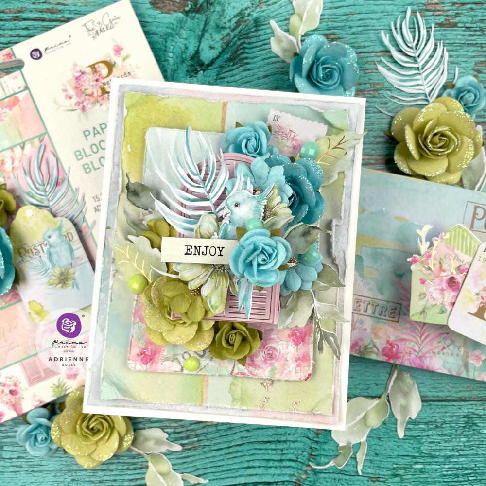 Набор высечек для скрапбукинга Postcards from Paradise - Ephemera 2, 100 штук, Prima