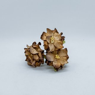 Декоративный цветок гардении CHOCOLATE BROWN, 4 см., 1 шт.