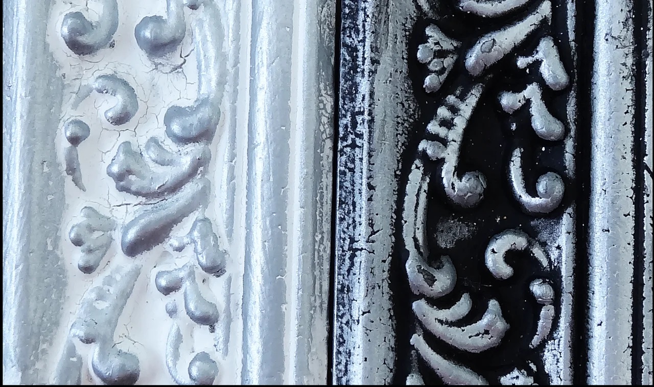 Восковая краска-паста Vintage Silver Metallic, 10 мл, ScrapEgo
