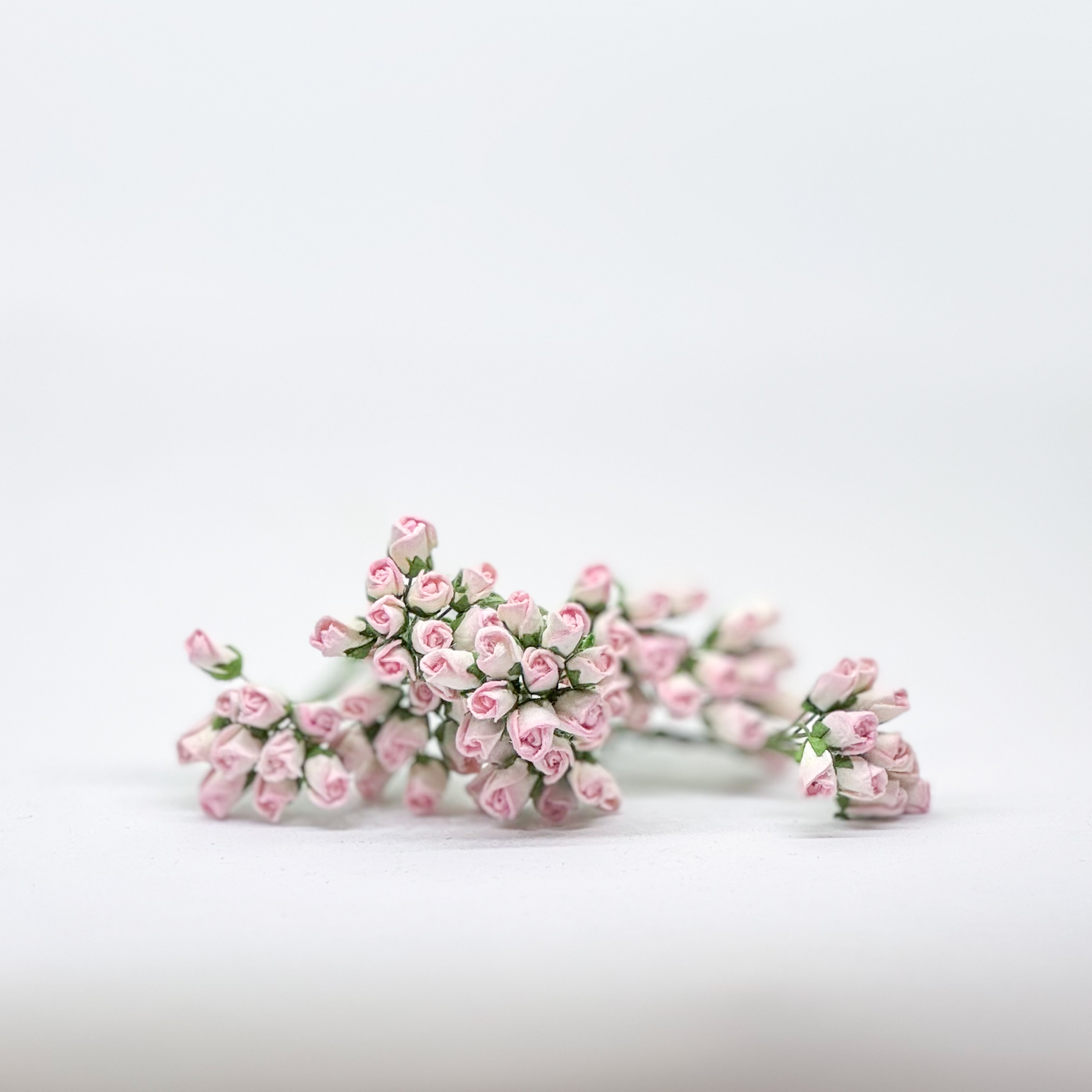 Набір бутонів троянд, 7 мм, шампанське, 10 шт