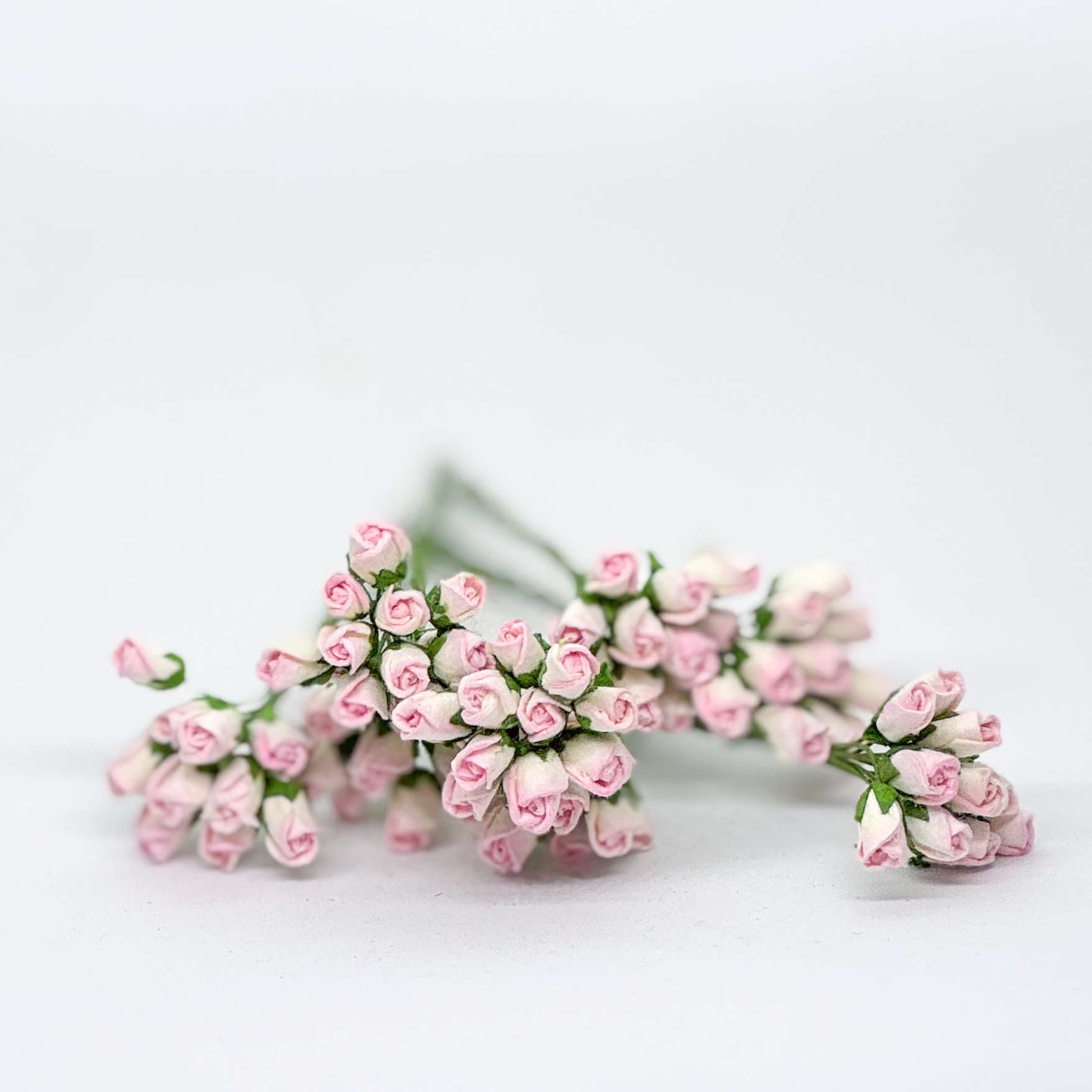 Набір бутонів троянд, 7 мм, шампанське, 10 шт