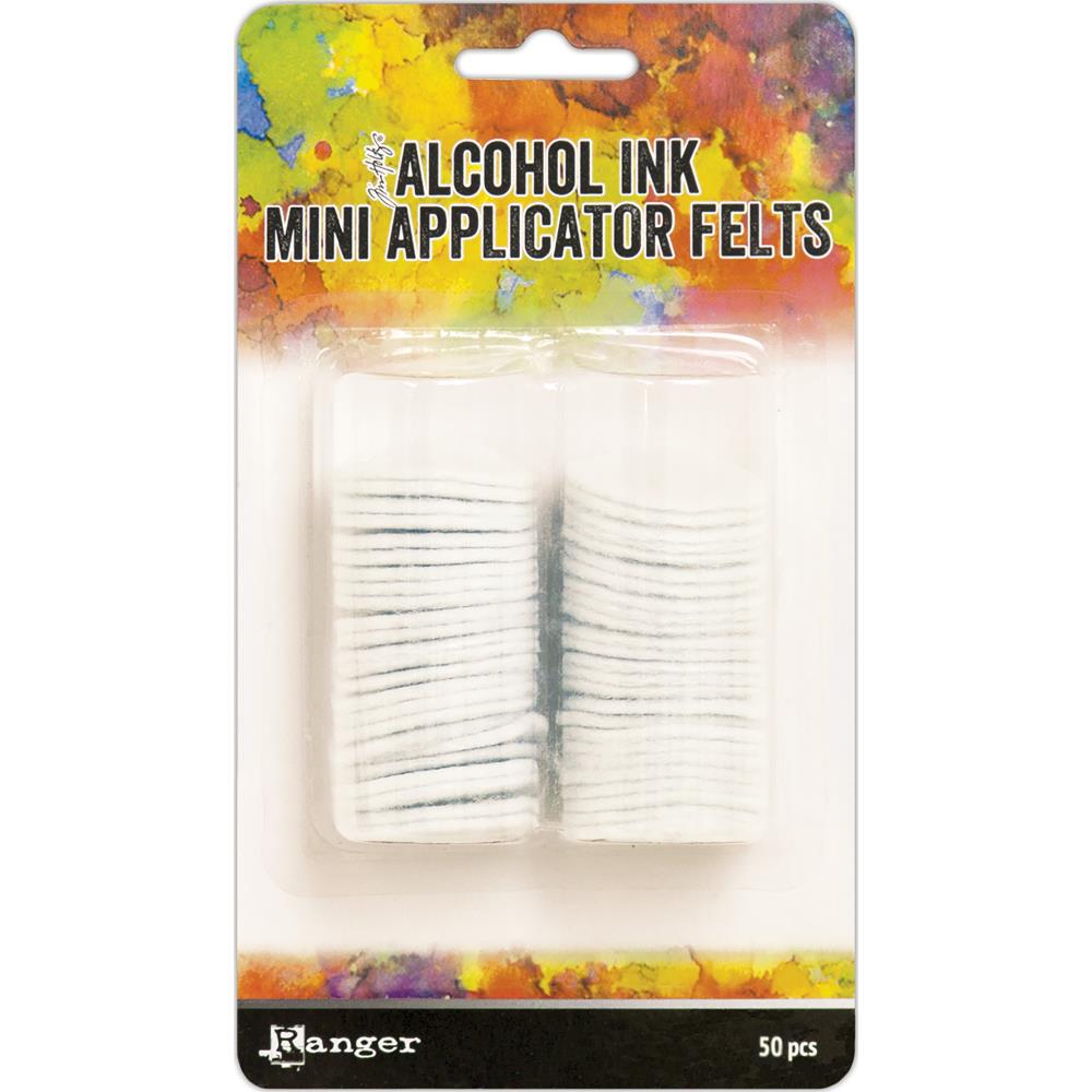 Набор фетровых мини аппликаторов для алкогольных чернил, 50 шт, Ranger