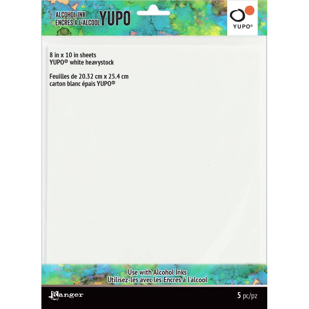 Картон для алкогольних чорнил, Yupo, 5 шт, 20х25 см, Yupo