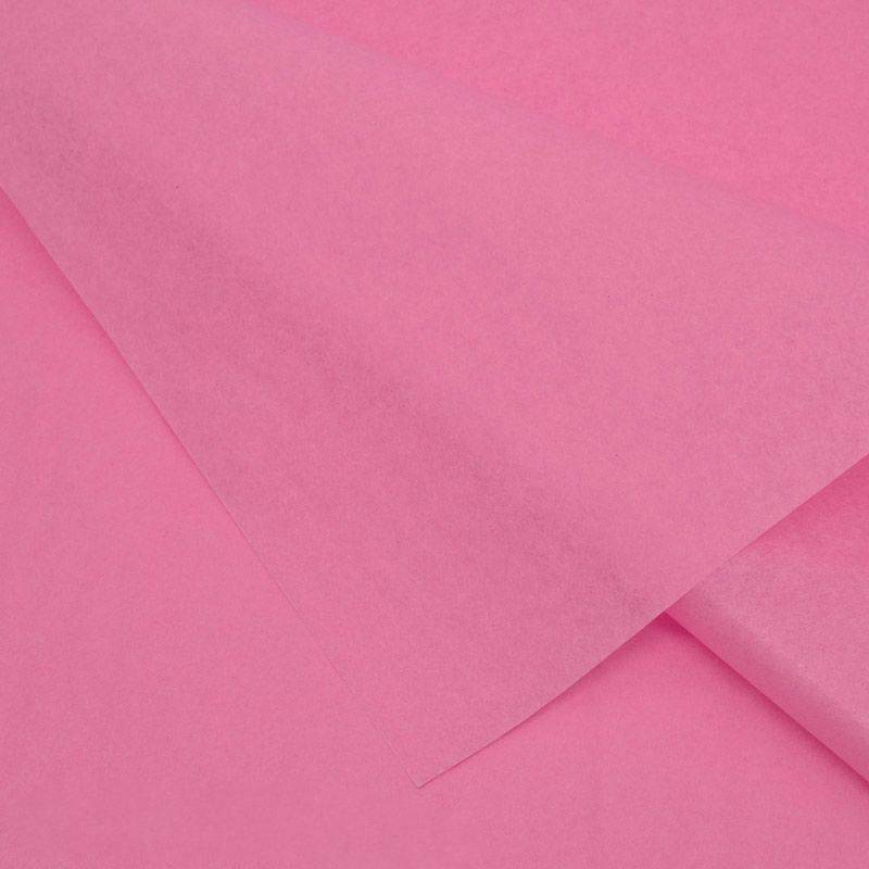 Тиш'ю папір декоративний, рожевий, 50х70см, 18г/м2