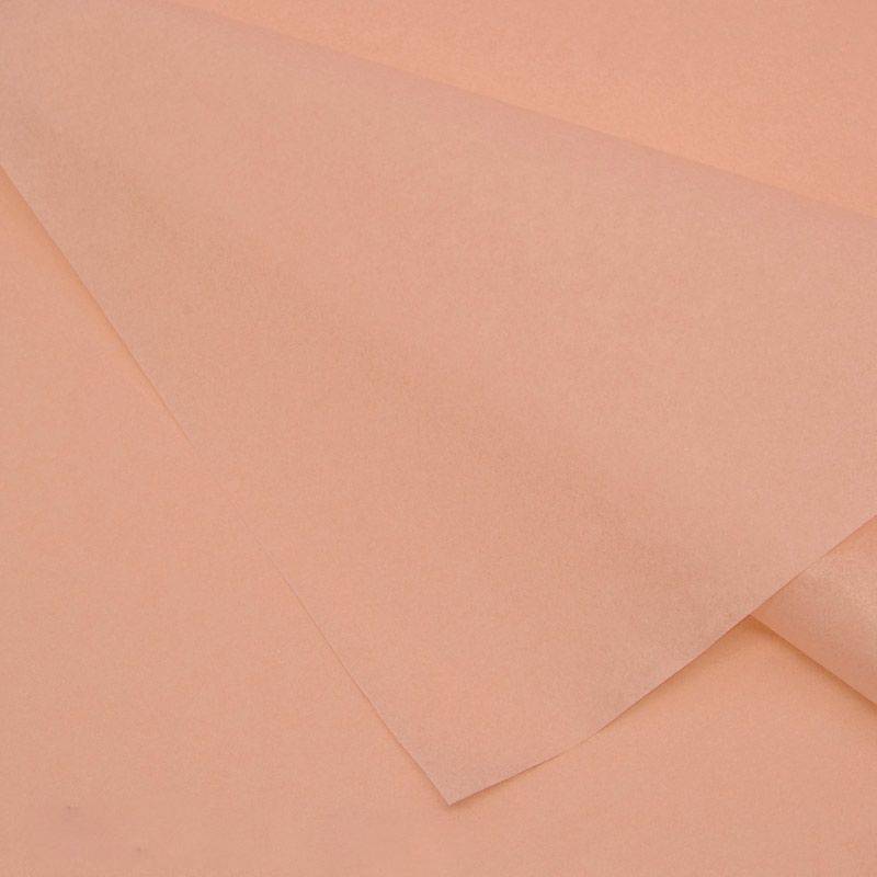Тиш'ю папір декоративний, персиковий, 50х70см, 18г/м2