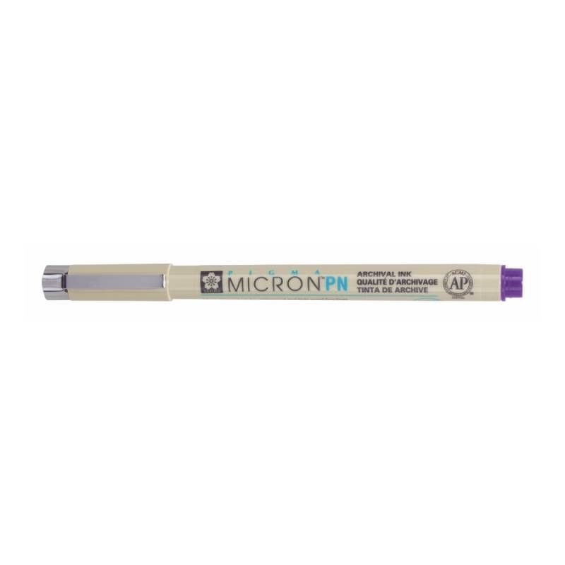 Ручка, Pigma Micron Pn, Пурпуровий, лінія 0.4-0.5мм, Sakura