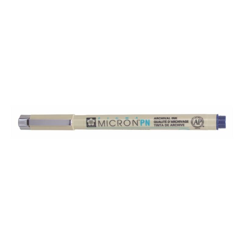 Ручка Pigma Micron Pn, Черно-синий, линия 0.4-0.5мм, Sakura