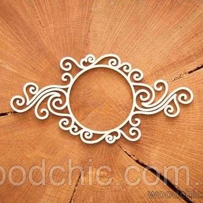 Чіпборд, Рамка Узорная, Woodchic
