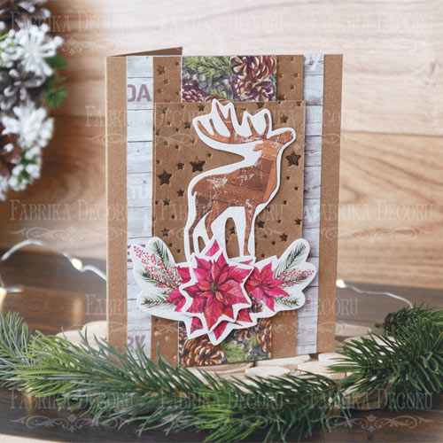 Набір для створення вітальних листівок Botany winter, Fabrica Decoru